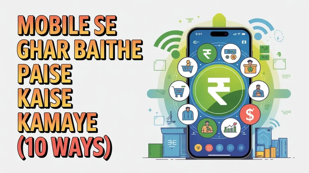 Mobile Se Ghar Baithe Paise Kaise Kamaye