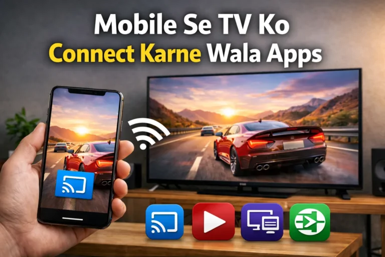 Mobile Se Tv Ko Connect Karne Wala Apps
