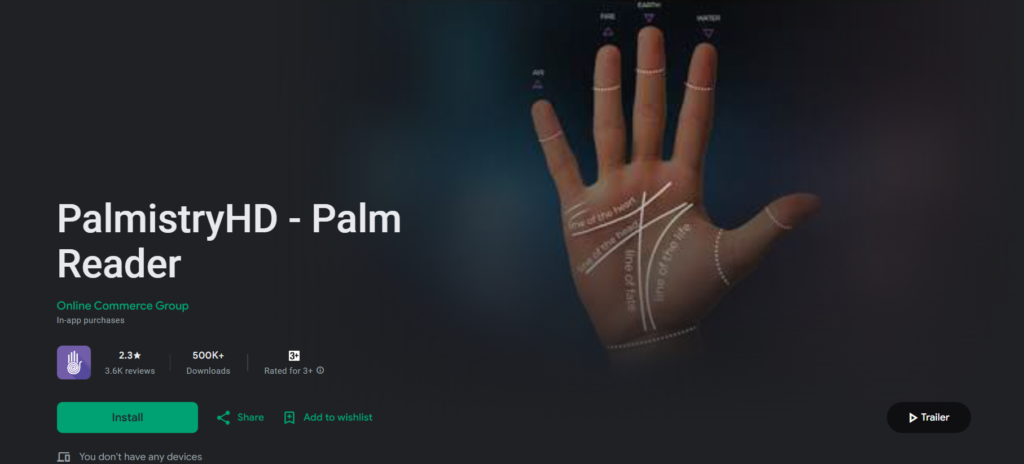 Hath Ki Rekha Dekhne Wala Apps 